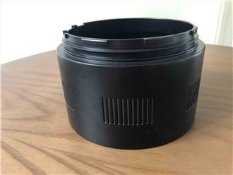 Adattatore in alluminio lavorato per obiettivo della fotocamera